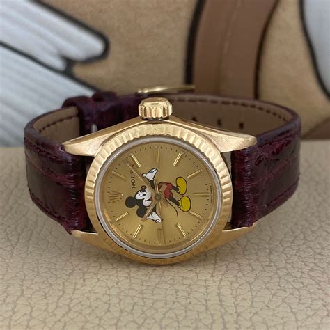 Rolex Oyster Perpetual 34 Topolino Mickey Mouse